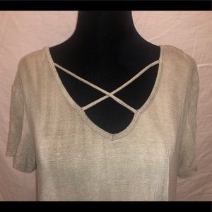 💫strappy tee shirt dress